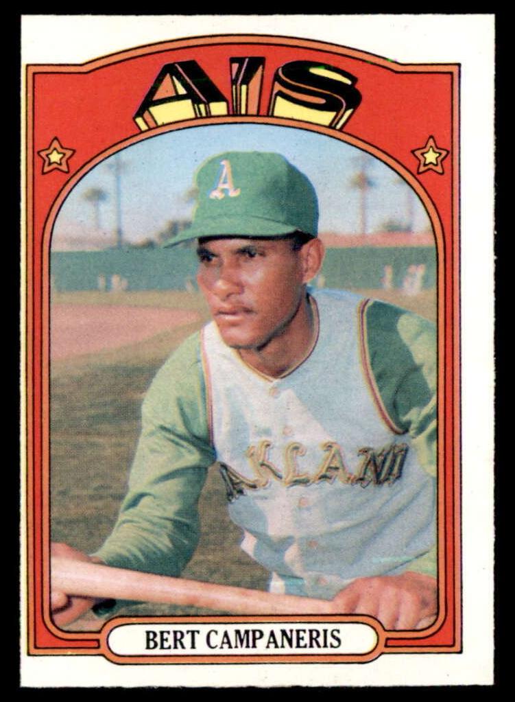 1972 O-Pee-Chee Baseball Bert Campaneris #75