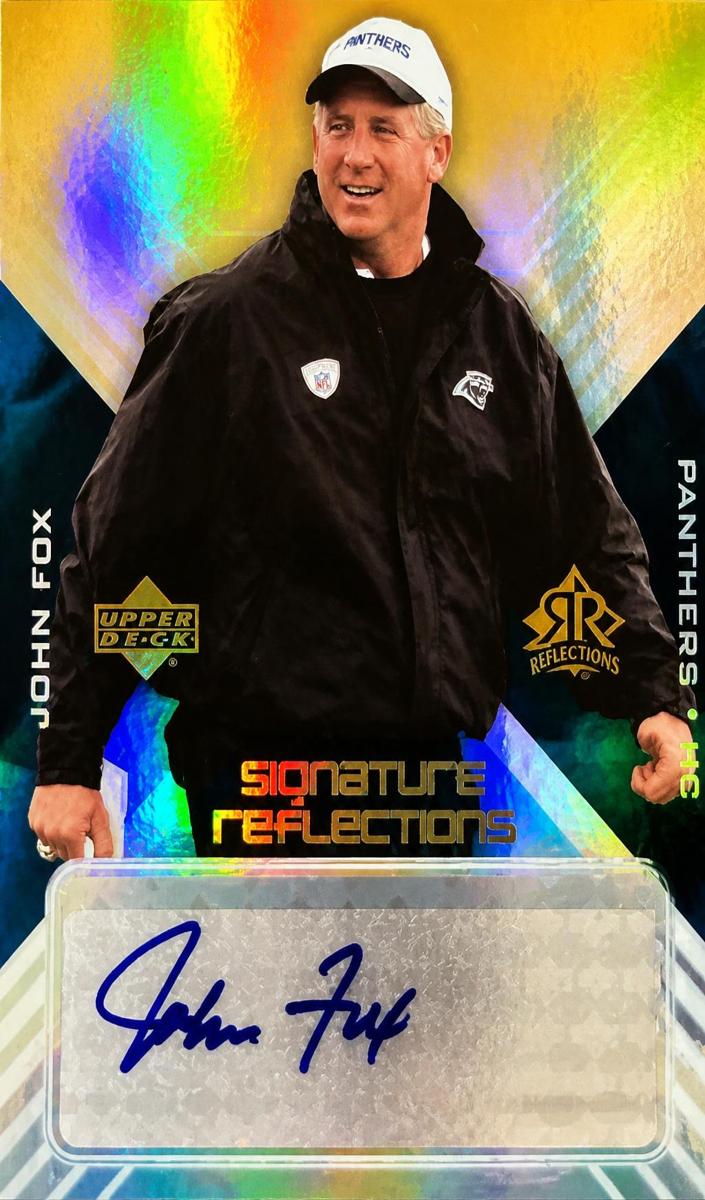 2004 Upper Deck Reflections Football John Fox #SR-JF