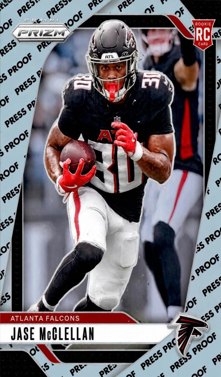 2024 Panini Prizm Football Press Proof Jase McClellan #342