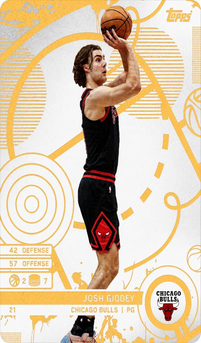 2025 Topps Match Attax Basketball Josh Giddey #21