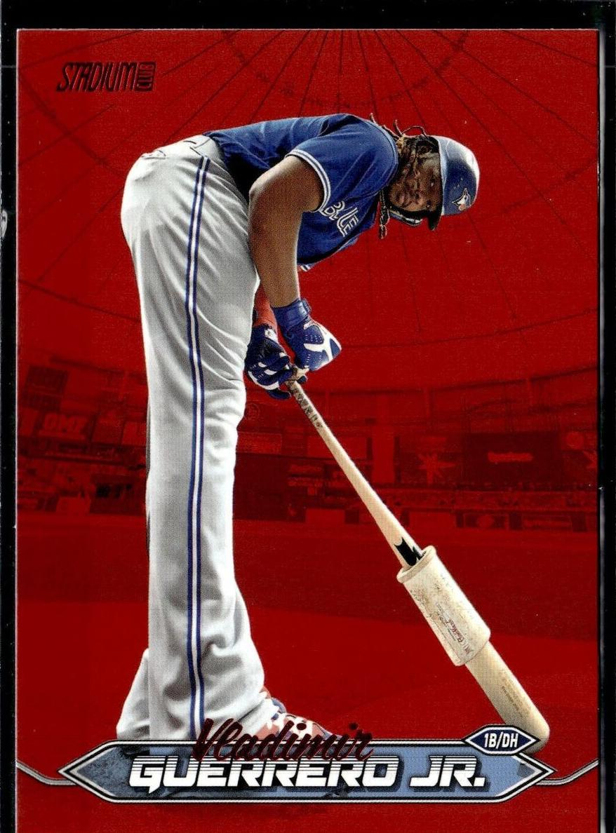 2024 Topps Stadium Club Baseball Red Foil Vladimir Guerrero Jr. #290