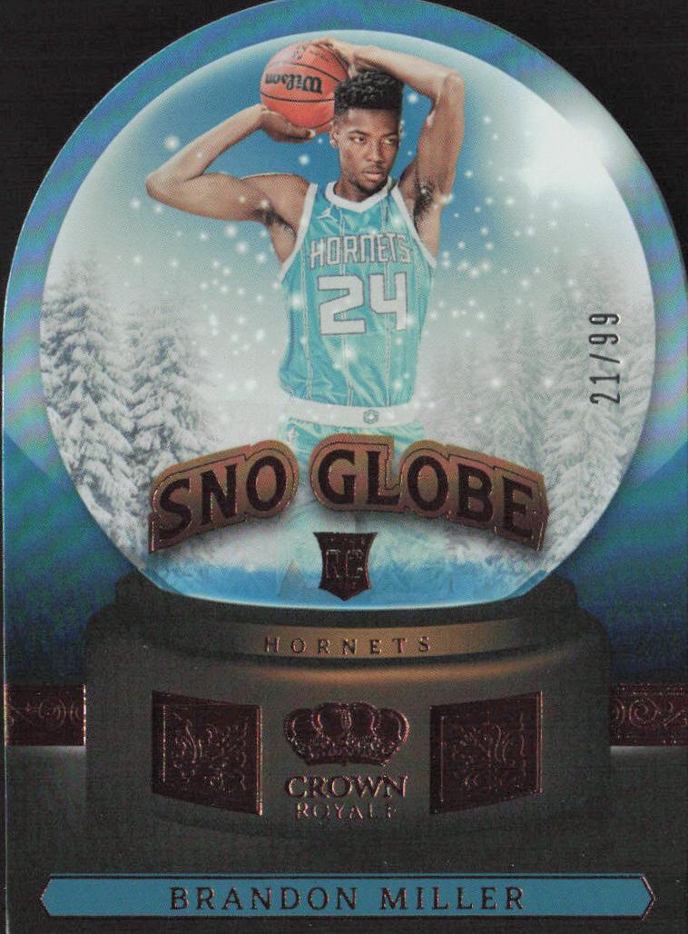 2023 Panini Crown Royale Basketball Brandon Miller #1 PSA 8