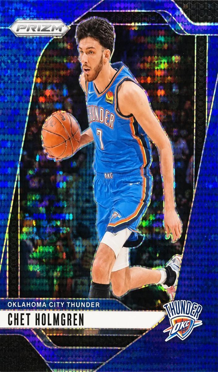 2024 Panini Prizm Basketball Blue Pulsar Chet Holmgren #17