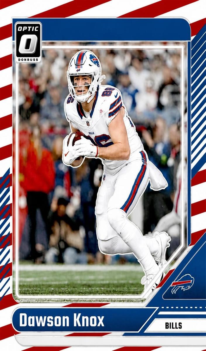 2024 Donruss Optic Football Freedom Dawson Knox #24