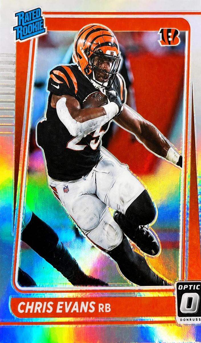 2021 Donruss Optic Football Holo Chris Evans #294