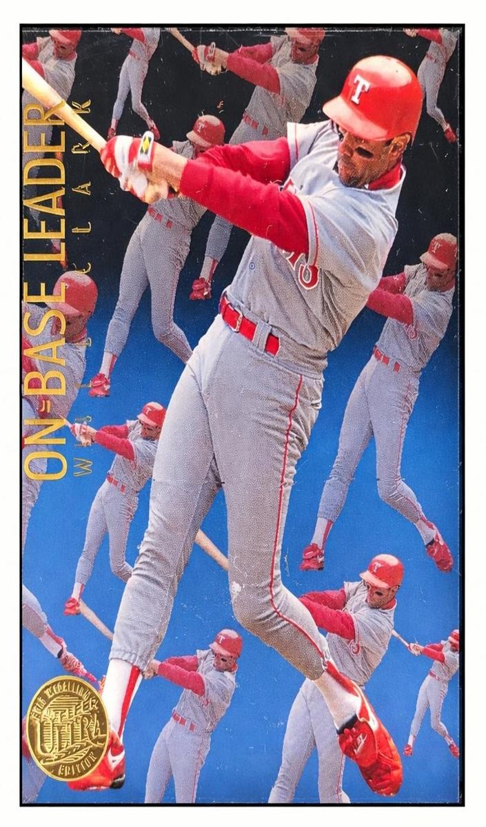 1995 Fleer Ultra Baseball Gold Medallion Will Clark #6
