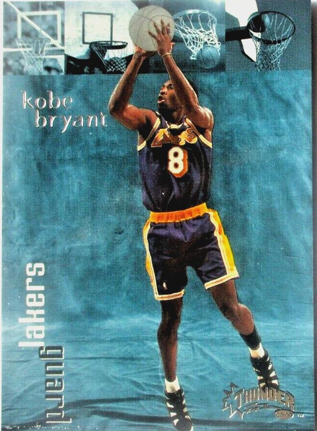 1998 Skybox Thunder Basketball Kobe Bryant #108 RAW Ungraded