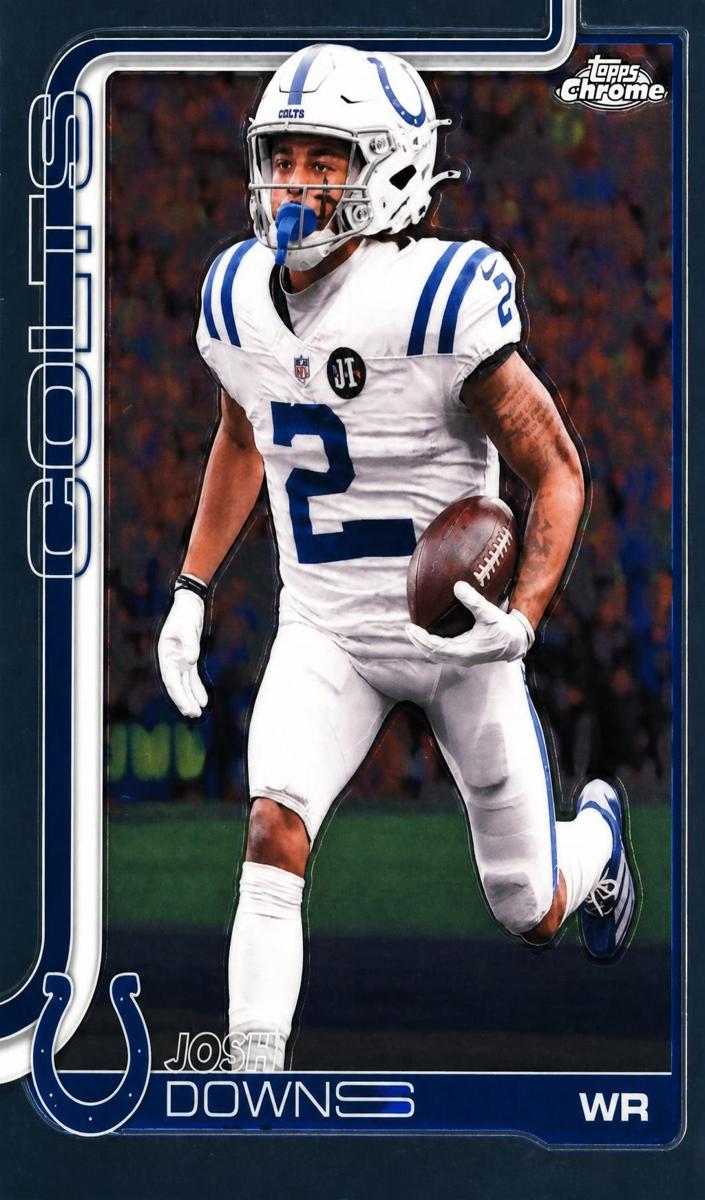 2025 Topps Chrome Football Josh Downs #127