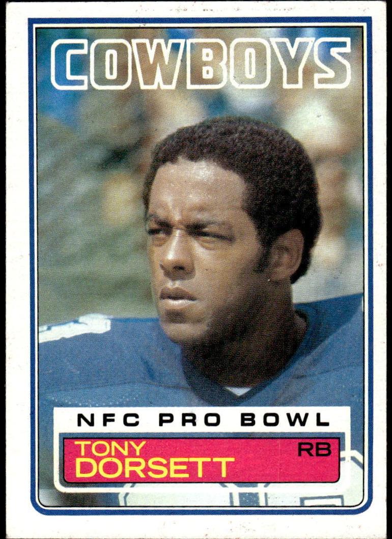 1983 Topps Football Tony Dorsett #46