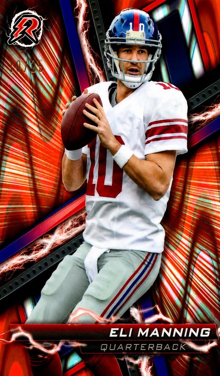 2023 Topps Composite Football Orange Power Surge Eli Manning #69