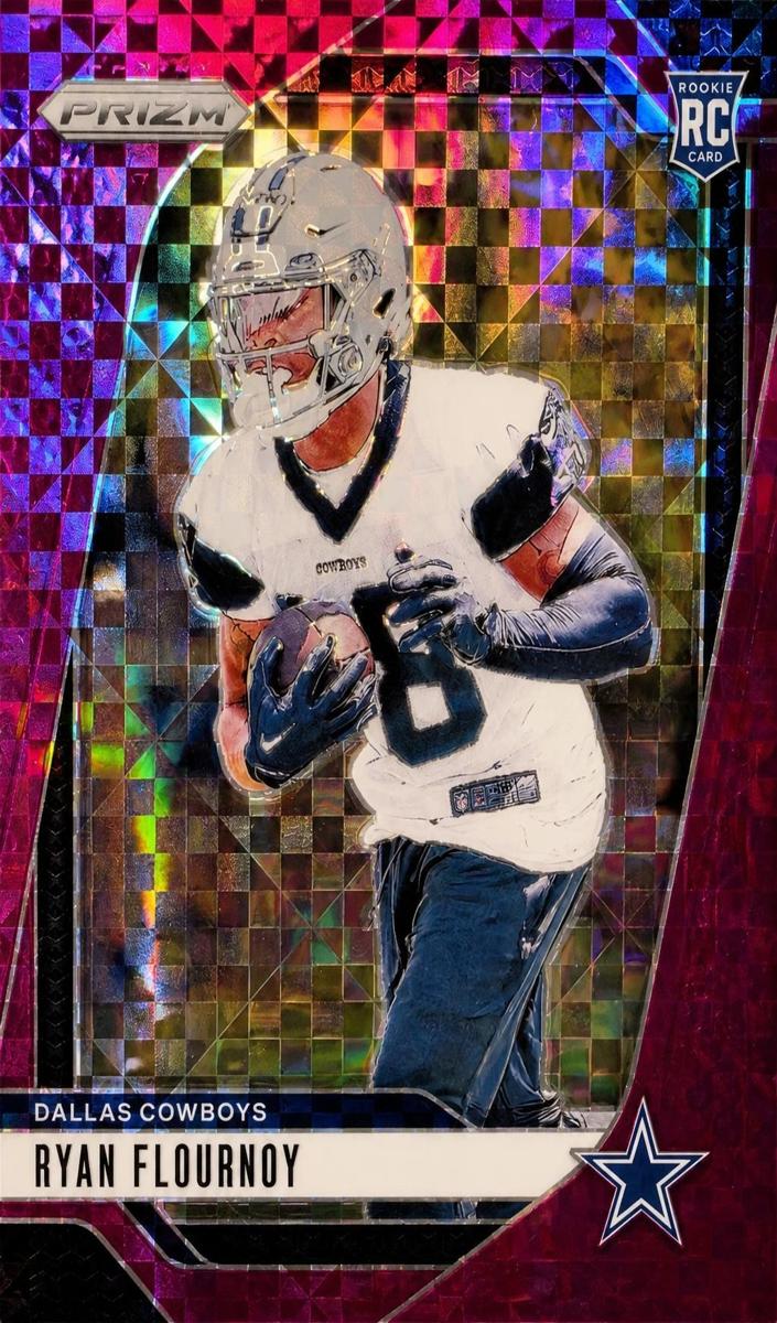 2024 Panini Prizm Football Purple Power Ryan Flournoy #387