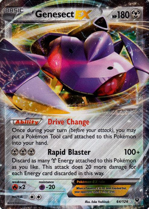2016 Pokemon XY Fates Collide Genesect #64