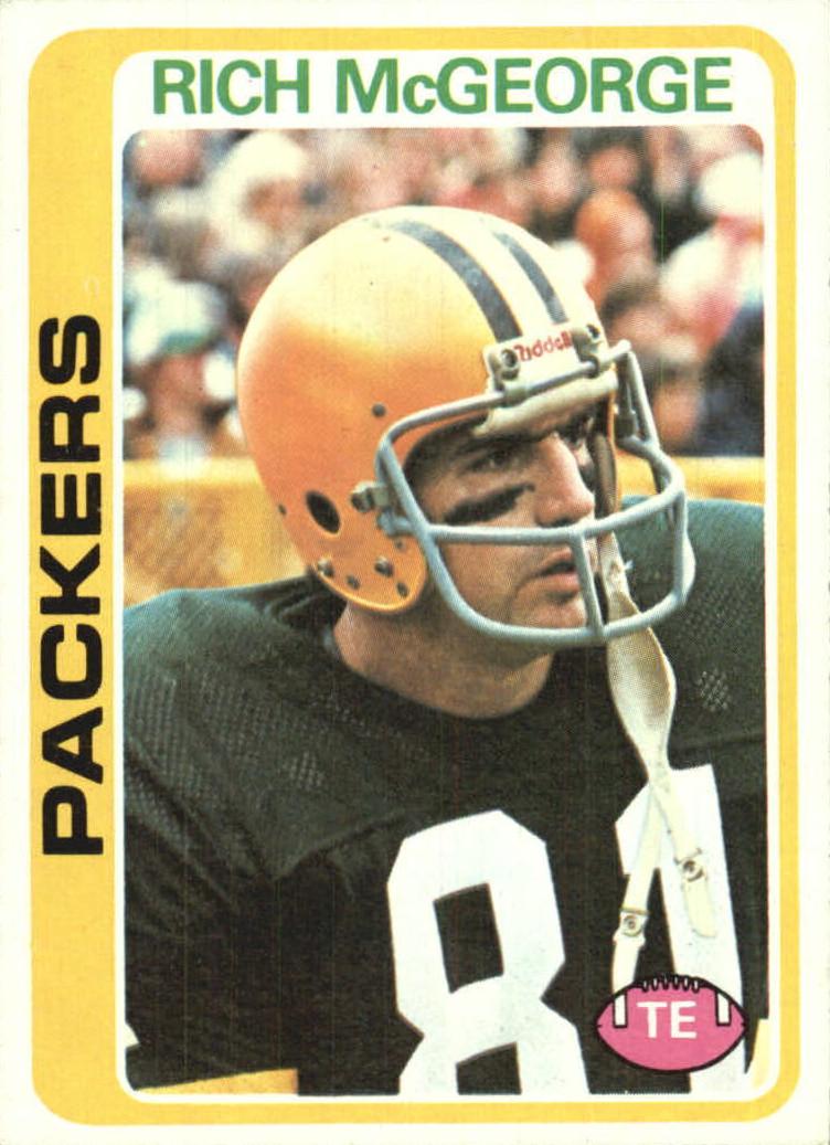 1978 Topps Football Rich McGeorge #39 SGC 8.5