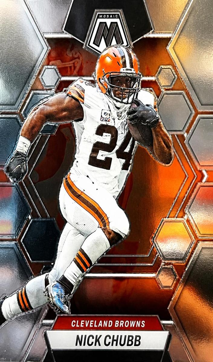 2023 Panini Mosaic Football Nick Chubb #49