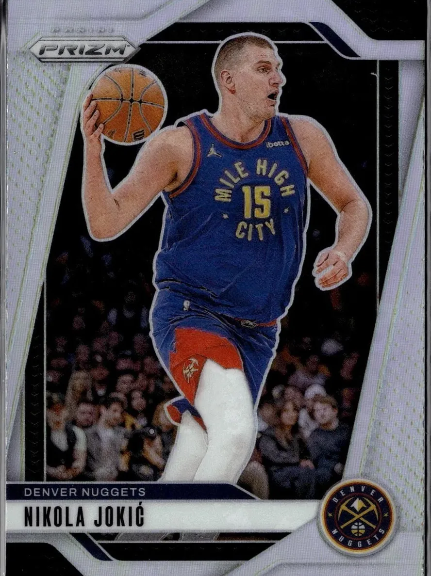 2024 Panini Prizm Basketball Silver Nikola Jokic #129 PSA 10