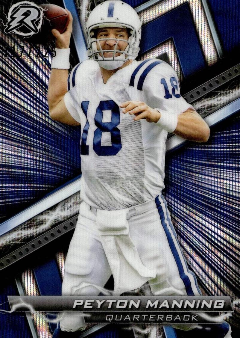 2023 Topps Composite Football Navy Surge Peyton Manning #57 PSA 9