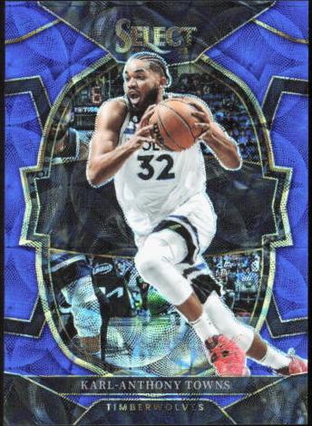 2022 Panini Select Basketball Blue Scope Karl-Anthony Towns #12