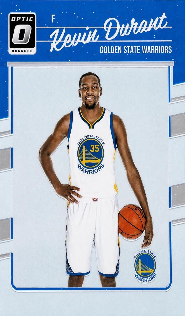 2016 Donruss Optic Basketball Kevin Durant #137 PSA 10