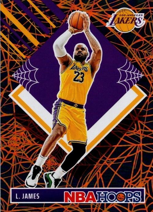 2024 Panini Haunted Hoops Basketball Holo Webs LeBron James #282