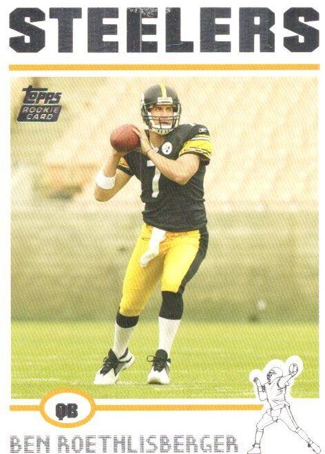 2004 Topps Football Ben Roethlisberger #311