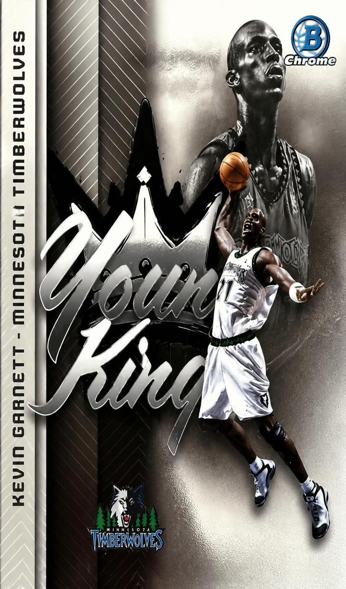 2025 Bowman Basketball Kevin Garnett #YK-21