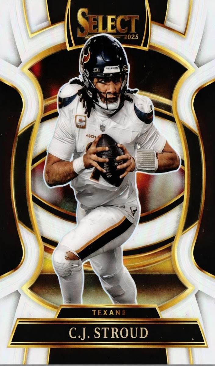 2025 Panini Select Football Silver C.J. Stroud #34