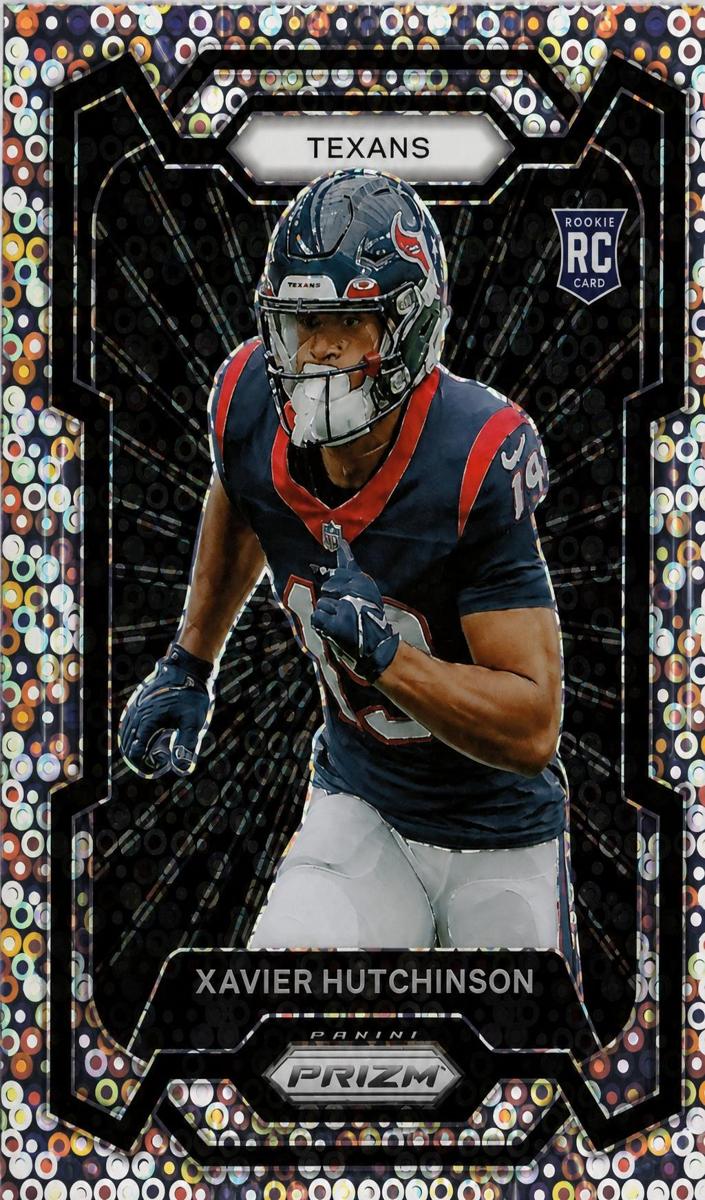 2023 Panini Prizm Football No Huddle Xavier Hutchinson #333 PSA 9