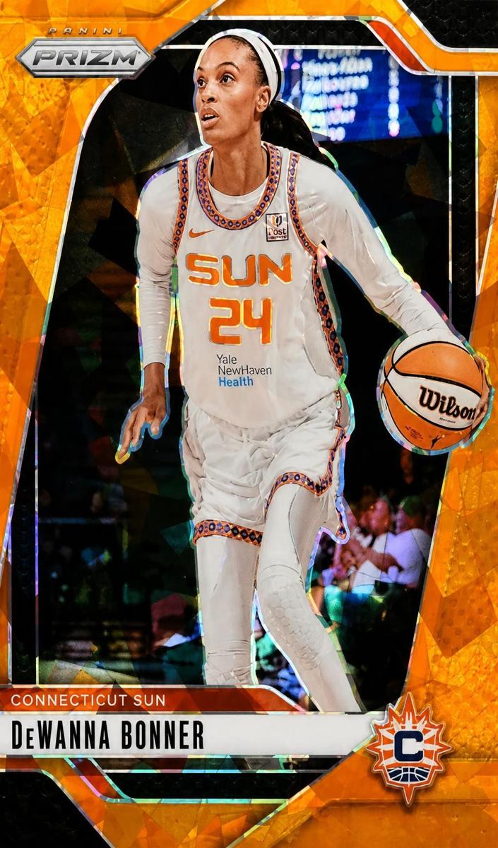 2024 Panini Prizm WNBA Basketball Orange Ice DeWanna Bonner #116 PSA 8