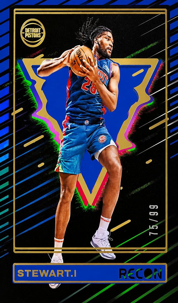 2023 Panini Recon Basketball Holo Blue Isaiah Stewart #133