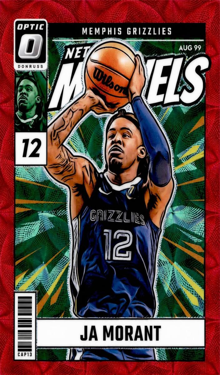 2024 Donruss Optic Basketball Red International Ja Morant #10