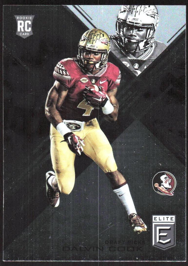 2017 Panini Elite Draft Picks Football Dalvin Cook #110 SGC 9