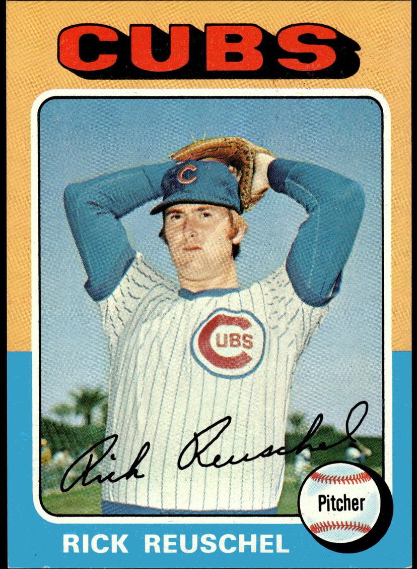 1975 Topps Baseball Rick Reuschel #153 PSA 4