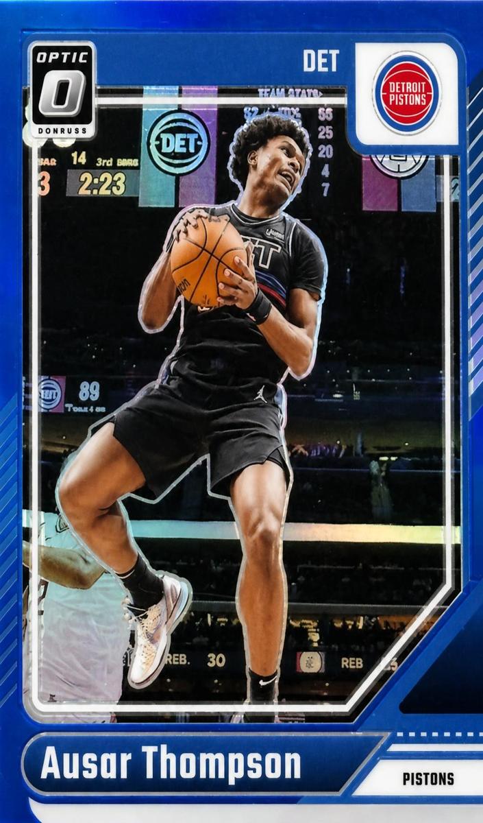 2024 Donruss Optic Basketball Blue Ausar Thompson #143