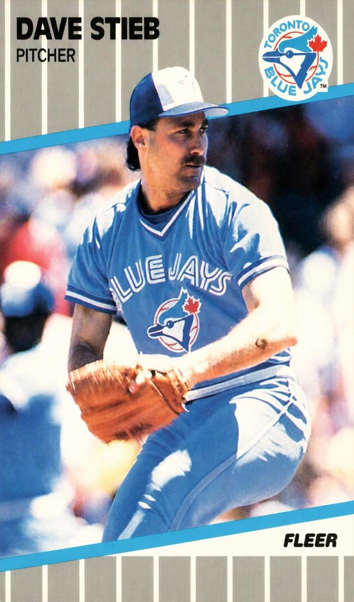 1989 Fleer Baseball Dave Stieb #244 PSA 10