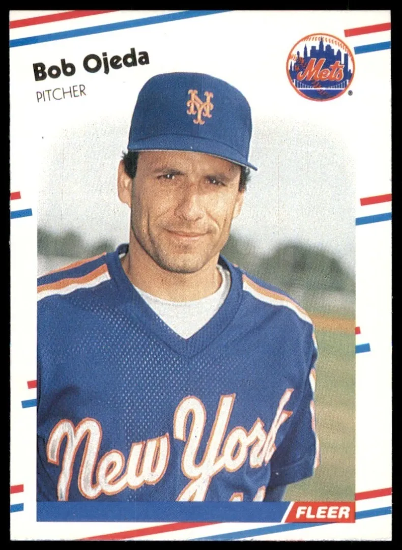 1988 Fleer Baseball Bob Ojeda #147