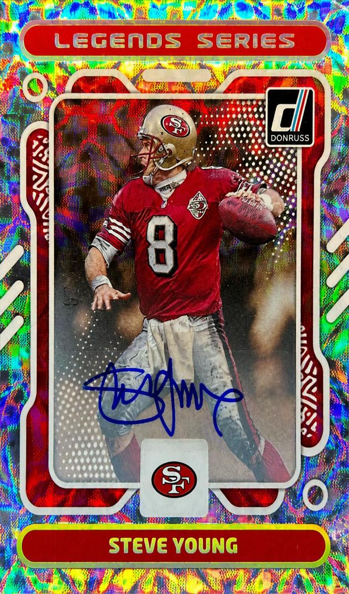 2023 Panini Donruss Football Steve Young #TLS-15 PSA 10