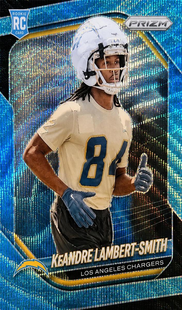 2025 Panini Prizm Football Blue Wave KeAndre Lambert-Smith #349