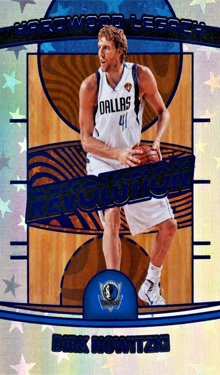 2024 Panini Revolution Basketball Blue Astro Dirk Nowitzki #12