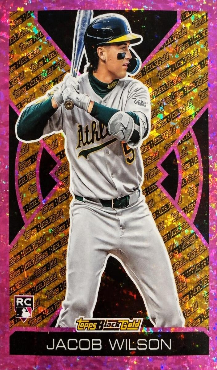 2025 Topps Update Baseball Pink Foil Jacob Wilson #BG-25