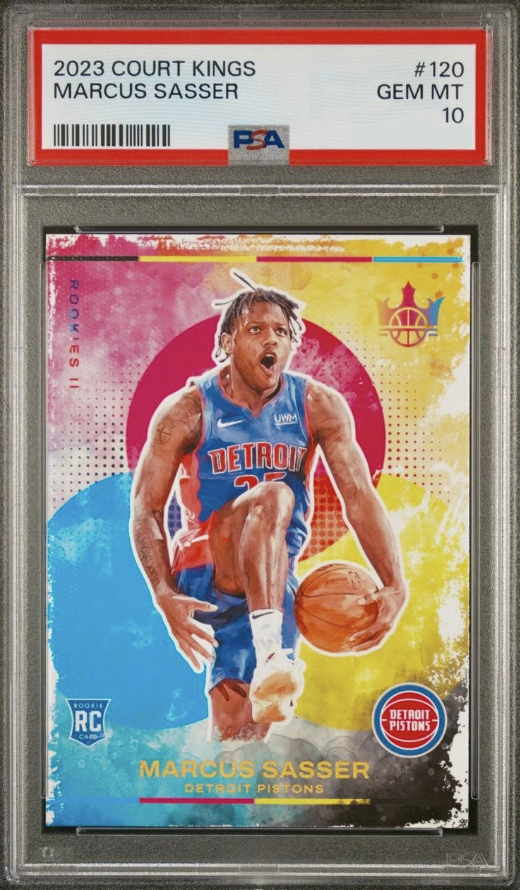 2023 Panini Court Kings Basketball Marcus Sasser #120