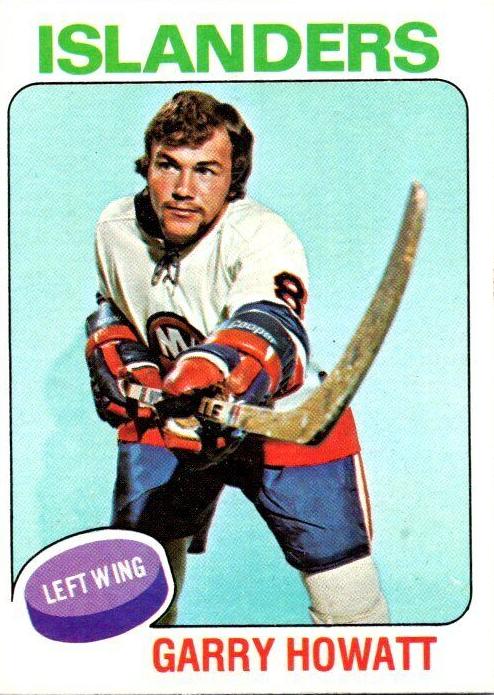 1975 Topps Hockey Garry Howatt #54 PSA 9