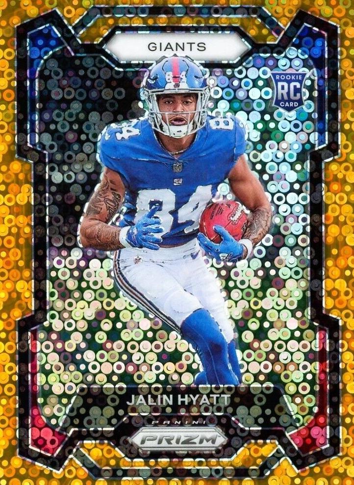 2023 Panini Prizm Football Disco Jalin Hyatt #378
