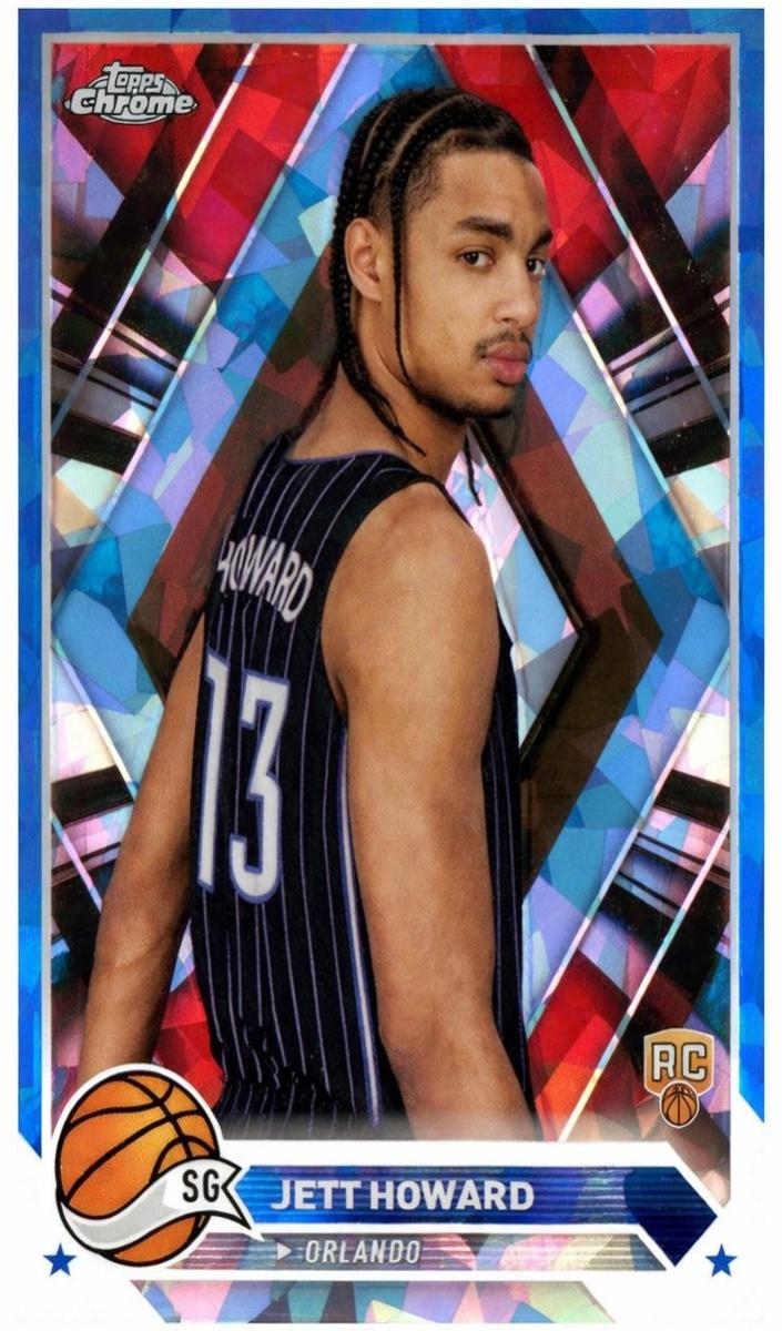 2023 Topps Chrome Sapphire Basketball Jett Howard #6