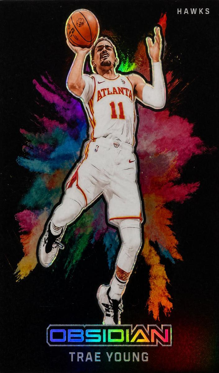 2023 Panini Obsidian Basketball Trae Young #13 PSA 9