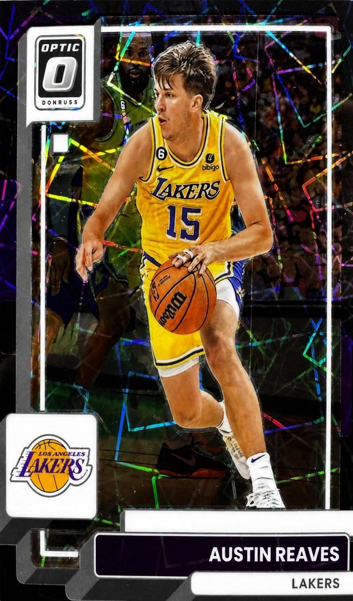 2022 Donruss Optic Basketball Black Velocity Austin Reaves #136