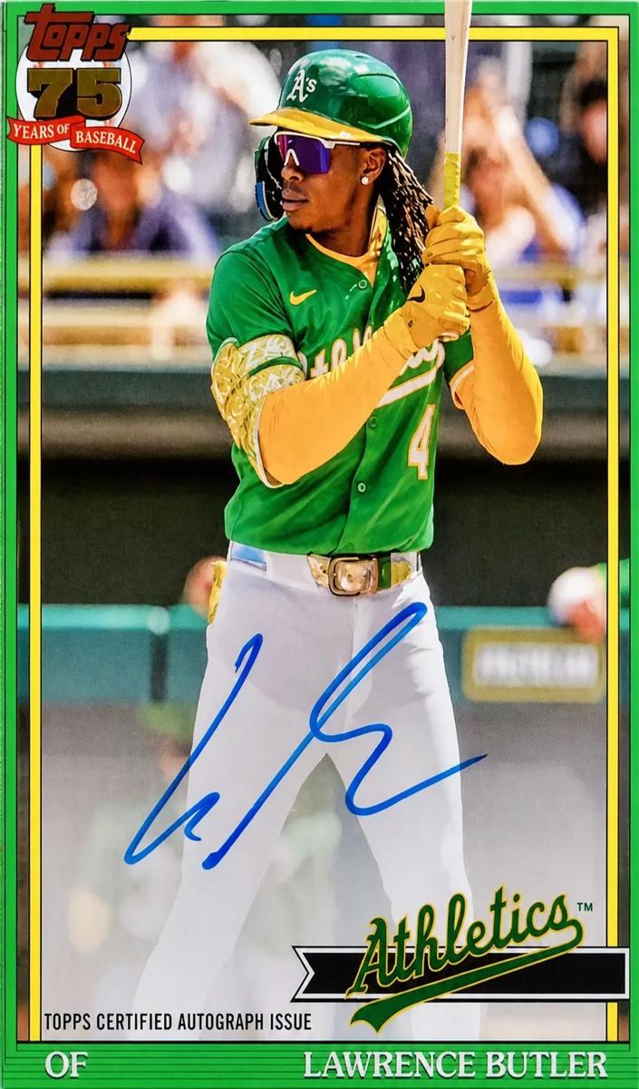 2026 Topps Baseball Lawrence Butler #91A-LB