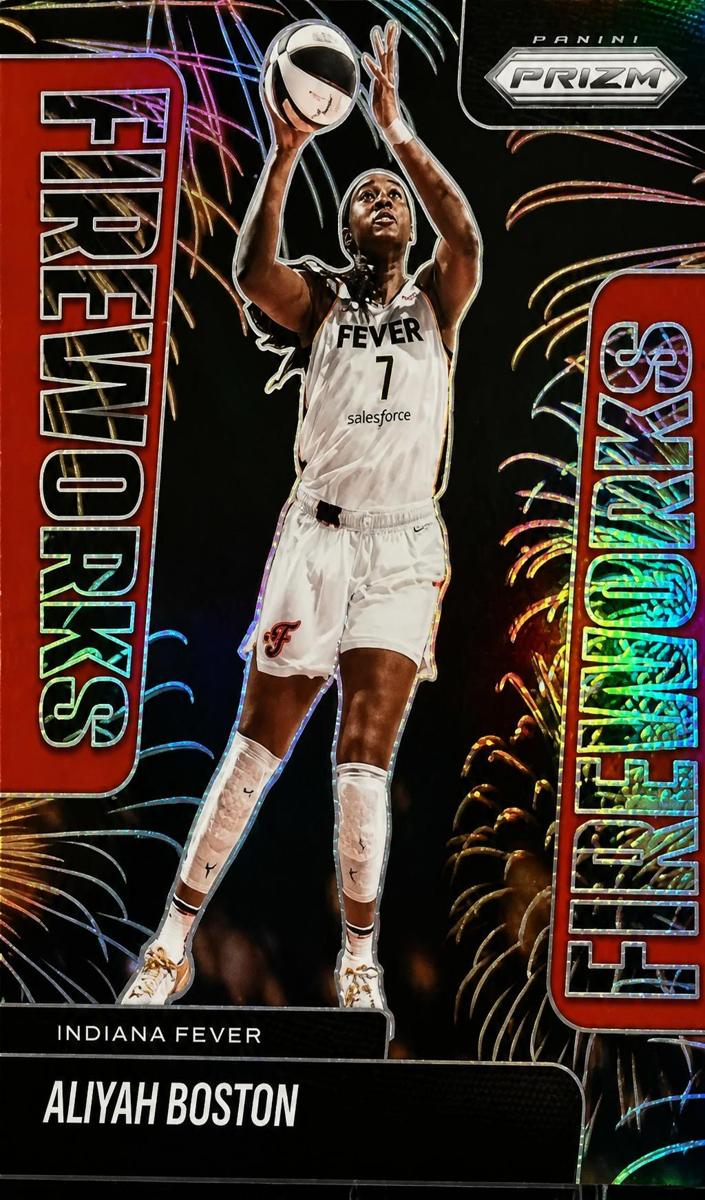 2025 Panini Prizm WNBA Basketball Red Aliyah Boston #3