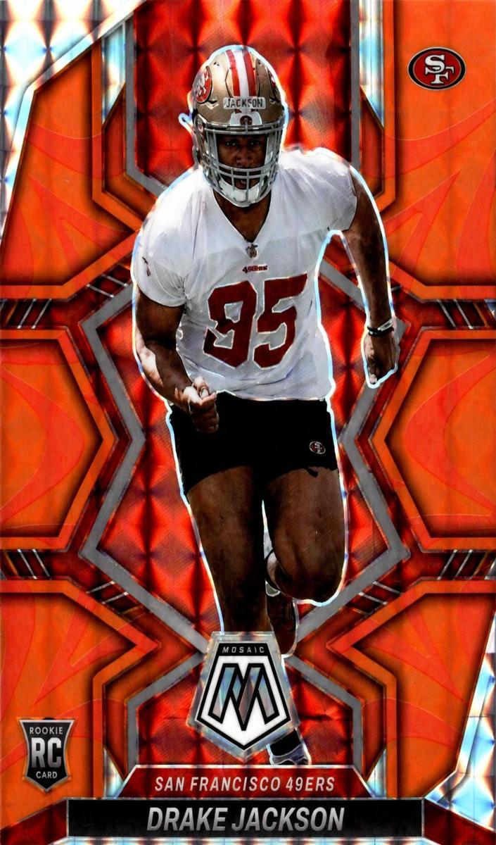 2022 Panini Mosaic Football Drake Jackson #394