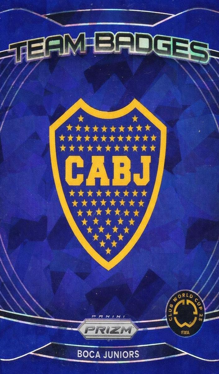 2025 Panini Prizm FIFA Club World Cup Soccer Blue Ice Boca Juniors #2