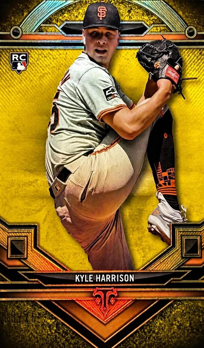 2024 Topps Triple Threads Baseball Citrine Kyle Harrison #114